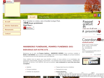 marbrerie-berrier.fr website preview