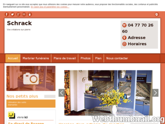 marbrerie-schrack.fr website preview