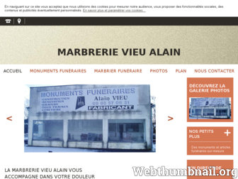 marbrerie-gaillac.fr website preview
