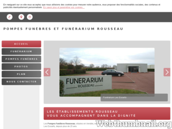 pompes-funebres-rousseau.fr website preview