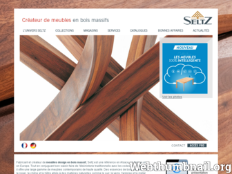 meubles-seltz.fr website preview