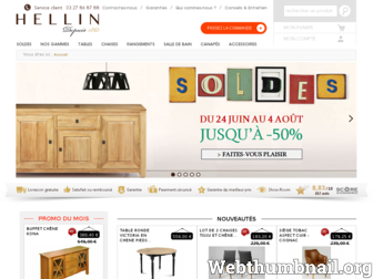 hellin.fr website preview