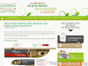 ecologie-design.fr website preview