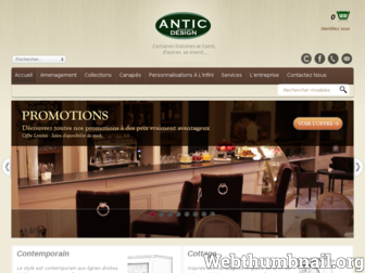 antic-design.fr website preview