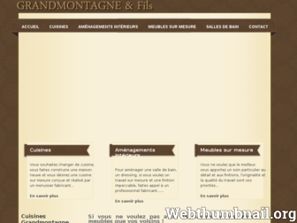 cuisines-grandmontagne.fr website preview