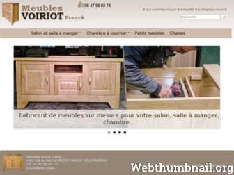 meubles-voiriot-franck.com website preview