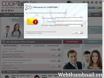cooptalis.com website preview