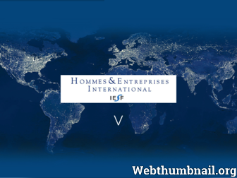 hommesetentreprises.com website preview