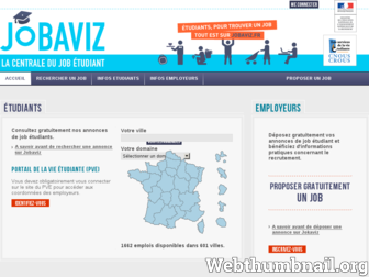jobaviz.fr website preview