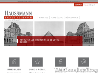 haussmann-es.com website preview