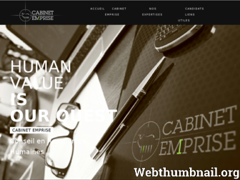 cabinet-emprise.fr website preview