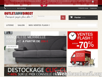 outletsofadirect.fr website preview