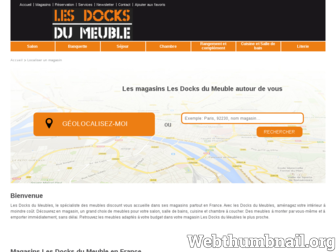 magasin.lesdocksdumeuble.fr website preview