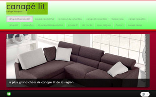 canape-rapidodo.fr website preview