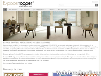 topper.fr website preview