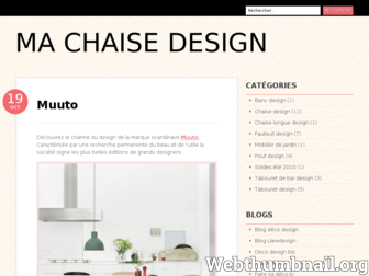 chaisedesign.wordpress.com website preview