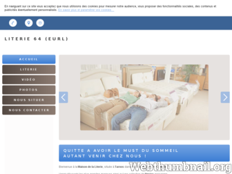 maison-de-la-literie-tarnos.fr website preview