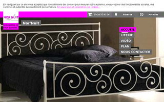 nornuit-literie.fr website preview