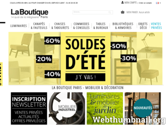 laboutique-paris.com website preview