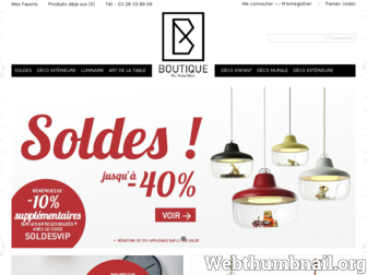 boutique.visitedeco.com website preview