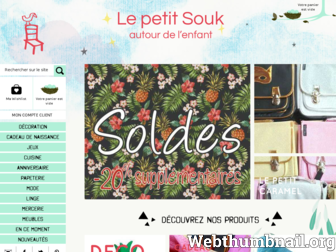 lepetitsouk.fr website preview