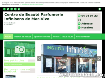 parfumerie-mar-vivo-infinisens.fr website preview