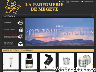 parfumerie-megeve.com website preview