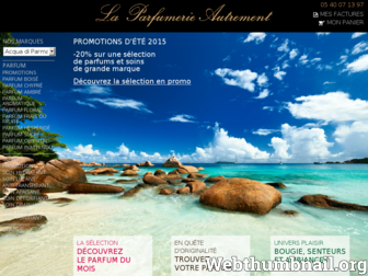 parfumerie-autrement.com website preview