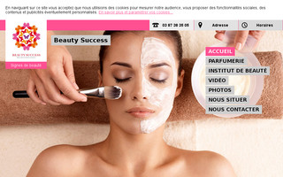 beautysuccess57.com website preview