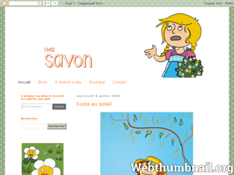 chezsavon.net website preview