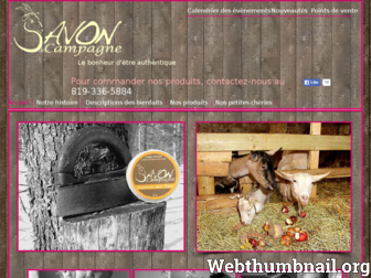 savondecampagne.com website preview