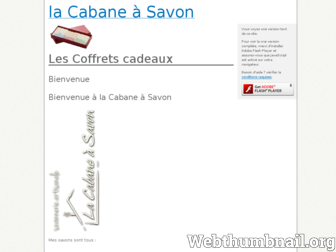 lacabaneasavon.fr website preview