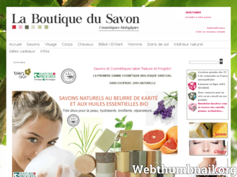 laboutiquedusavon.com website preview