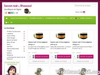 savon-noir-rhassoul.com website preview