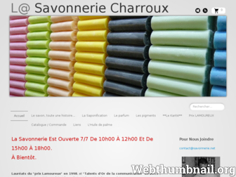 savonnerie.net website preview