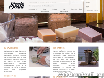 savonnerie-scala.com website preview