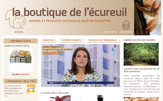 boutique-ecureuil.com website preview
