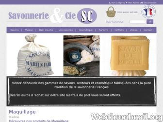savonnerie-et-cie.com website preview