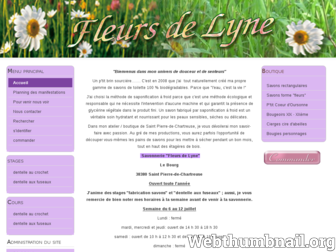lynette.fr website preview