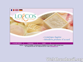 lorcos.fr website preview