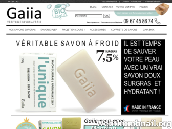 gaiia-shop.com website preview