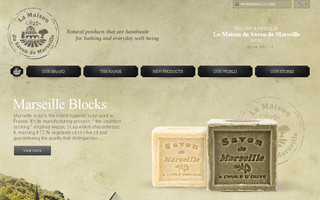 maison-du-savon.com website preview