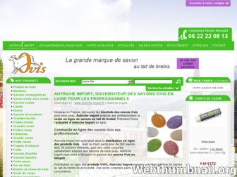 autriche-import.fr website preview