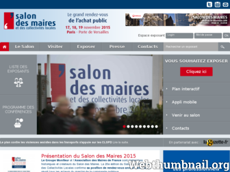 salondesmaires.com website preview