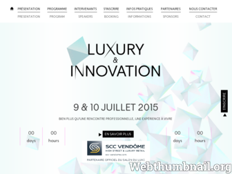 salon-luxe.fr website preview