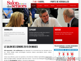 salondesseniors.com website preview