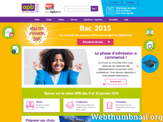admission-postbacidf.fr website preview