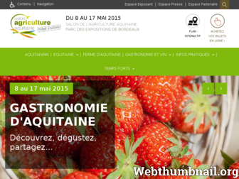 salon-agriculture.fr website preview