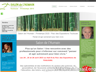 salondelhumain.com website preview
