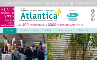 salon-atlantica.fr website preview